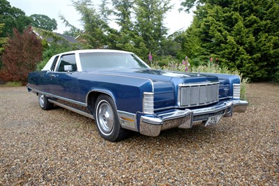 Lot 6 - 1975 Lincoln Continental Coupe