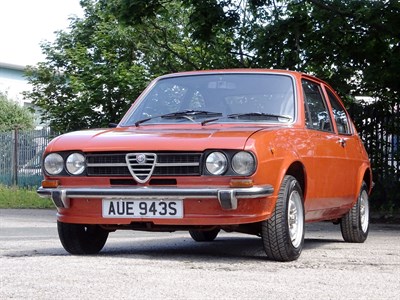 Lot 31 - 1978 Alfa Romeo Alfasud 1.3Ti