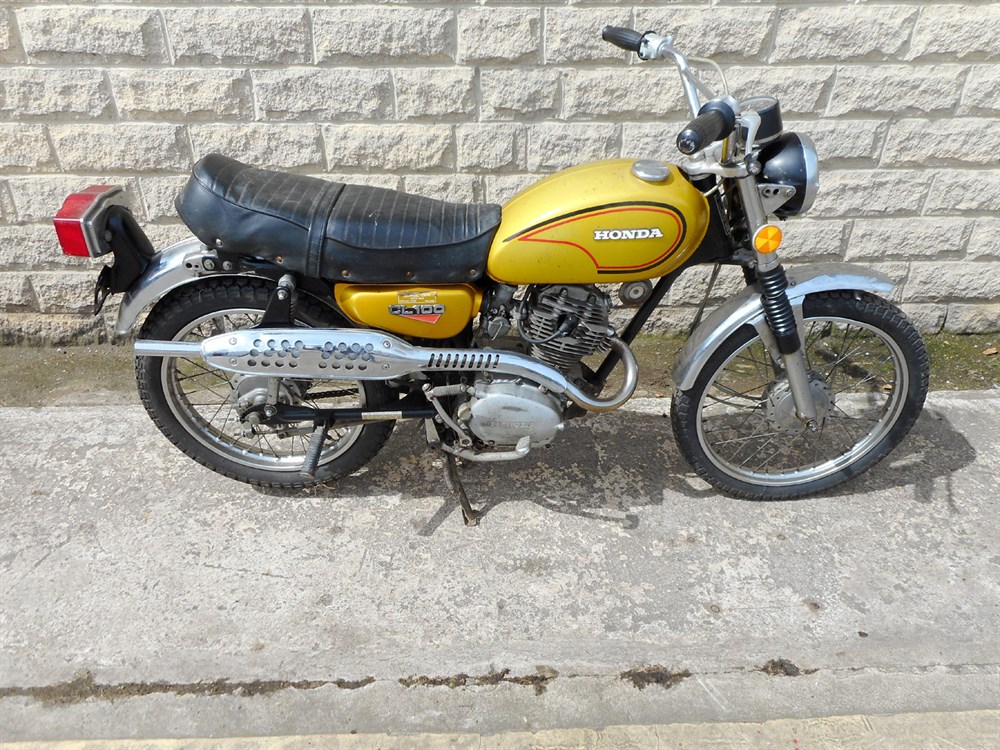 Lot 47 - 1972 Honda CL100 K2