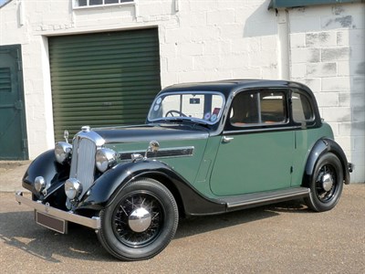 Lot 104 - 1938 Rover 10hp Coupe