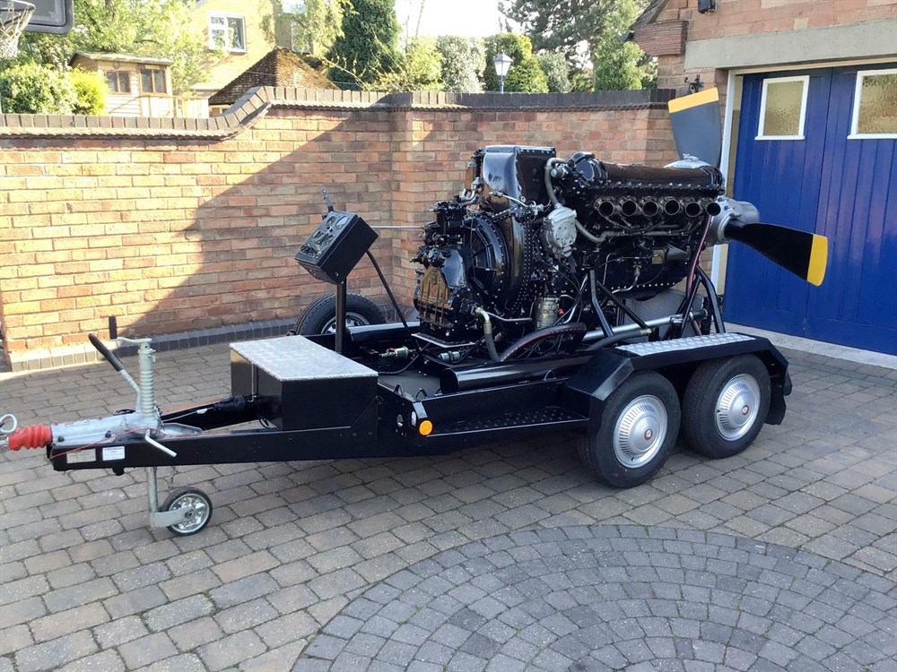 Lot 47 1949 RollsRoyce Merlin Engine Lot 47 1949 RollsRoyce Merlin Engine