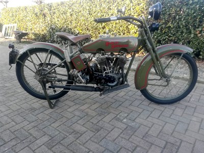 Lot 73 - 1924 Harley Davidson Model JE