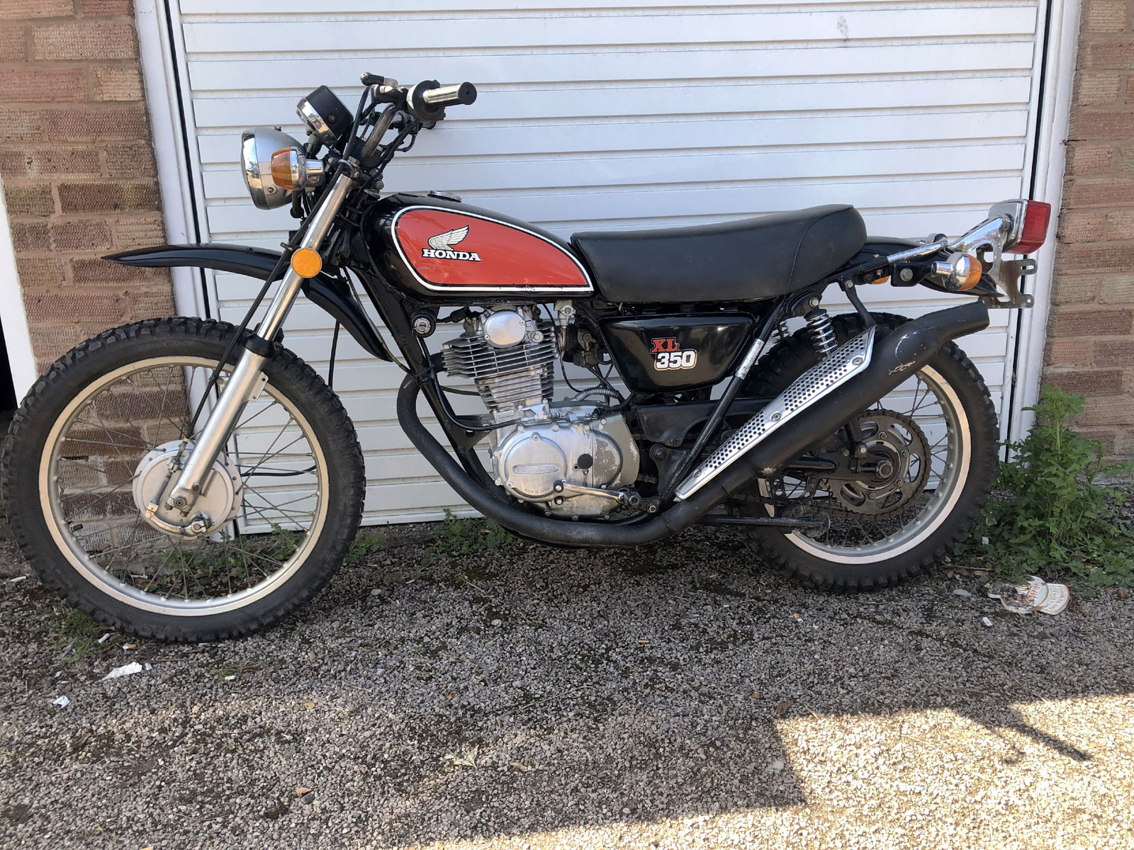 1975 honda 350 deals motorcycle