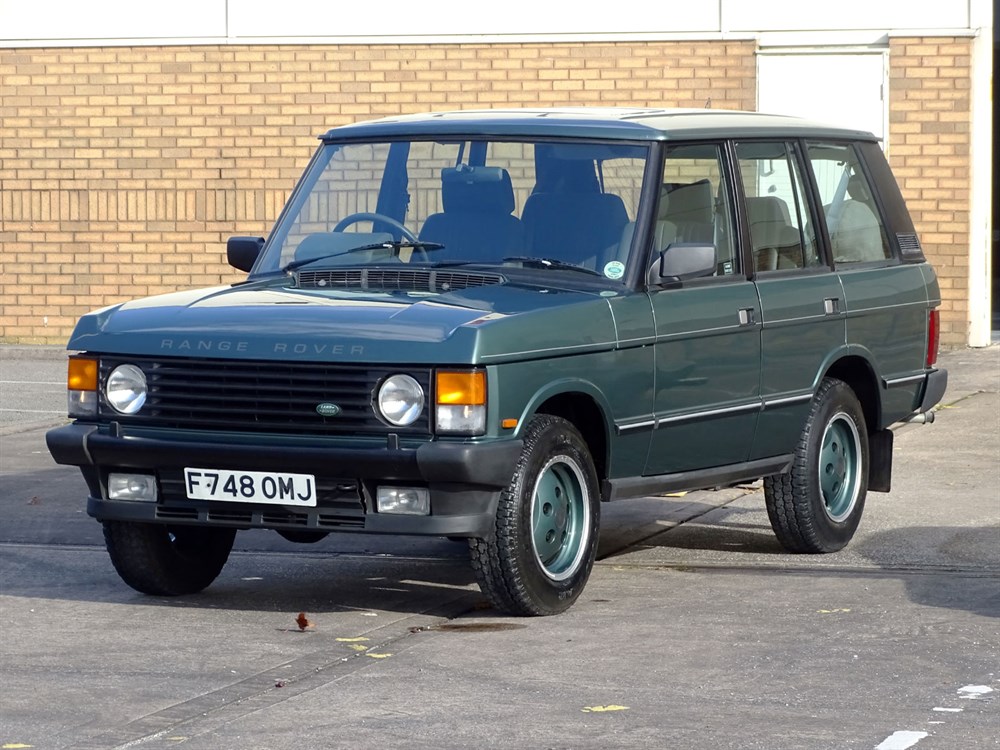 Lot 16 - 1989 Range Rover Vogue SE
