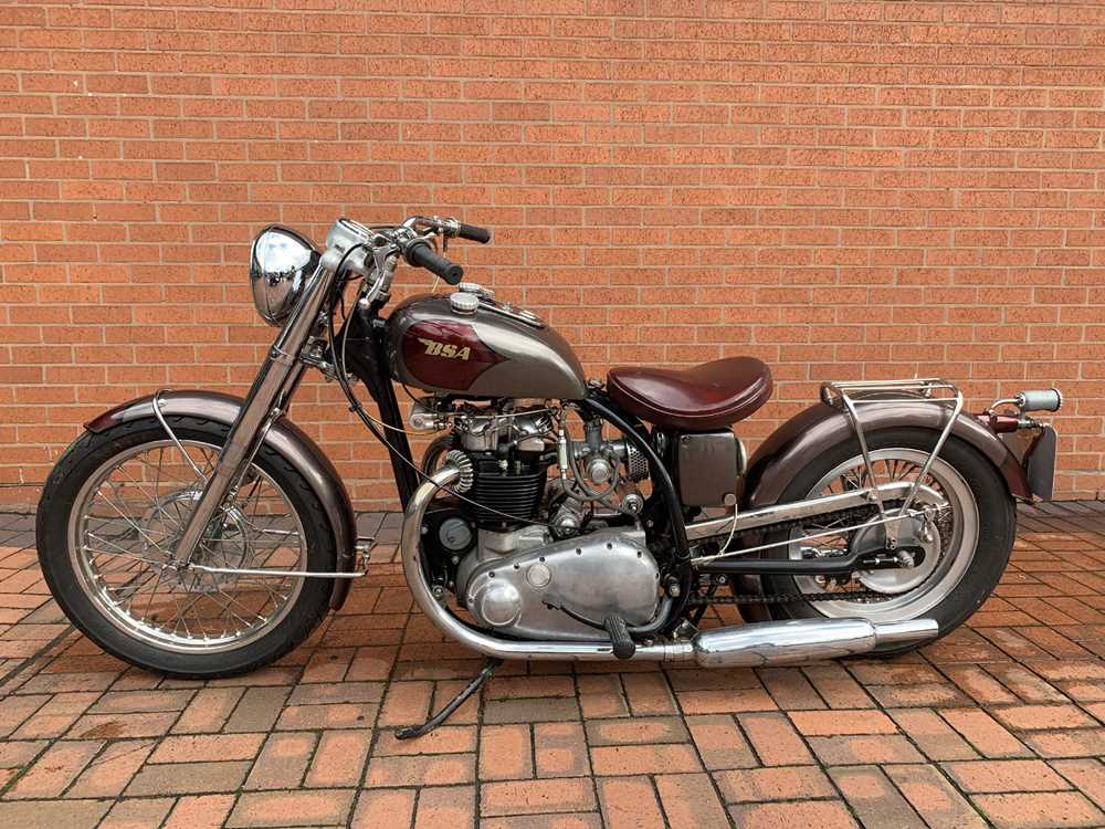 Lot 89 1960 Bsa A10 Custom