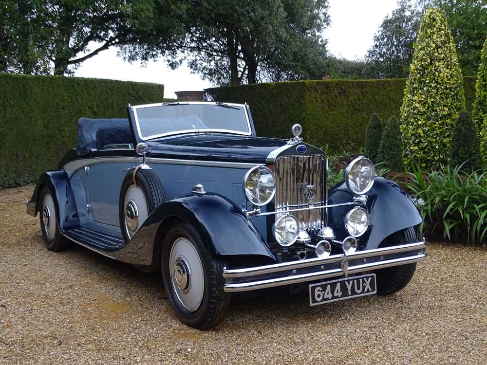 Lot 61 - 1934 Delage D6-11 Saoutchik Style Cabriolet