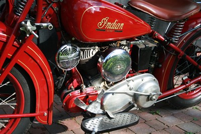 Lot 111 - 1942 Indian Scout 741