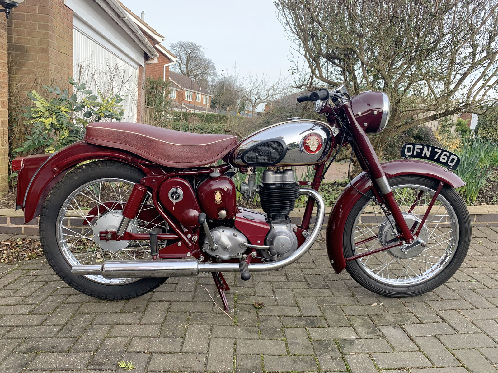 Bsa C12 Bsa 250cc Motorcycles For Sale 1958 BSA C12 Black In